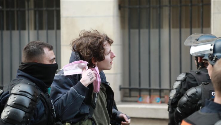 Fransa’da Filistin destekçisi 5 öğrenci gözaltına alındı