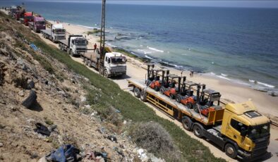Gazze’deki geçici limanından yardım girişi yapılmıyor