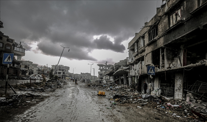 BM: Gazze Şeridi’nde 360 bin yapı kısmen zarar gördü