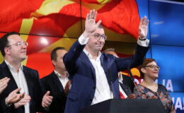 Kuzey Makedonya’daki seçimde ana muhalefet partisi zafer ilan etti