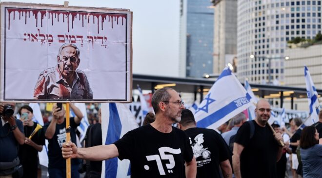 İsrailli esirlerin aileleri Netanyahu’nun görevden alınmasını istiyor