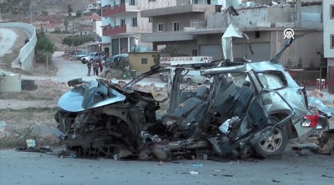 İsrail ordusu Lübnan’ın doğusunda bir aracı vurdu