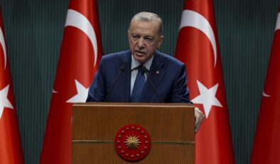 Beştepe’deki sürpriz görüşmenin ardından gözlerin çevrildiği Erdoğan konuşuyor