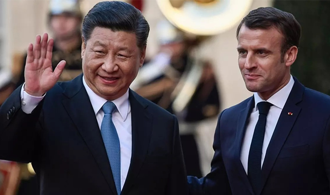 Şi Cinping: Çin ve Fransa Ukrayna krizinde birlikte çalışacak