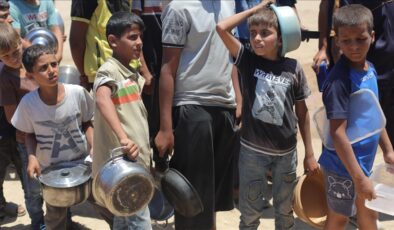 DSÖ: Yardımların ulaştırılamadığı Gazze’de çocuklar açlıktan ölüyor