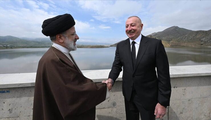 Aliyev ve Reisi iki ülke sınırında bir araya geldi