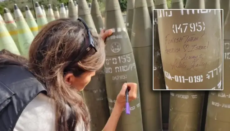 ABD’li siyasetçi Haley, İsrail toplarını imzaladı: Bitirin onları