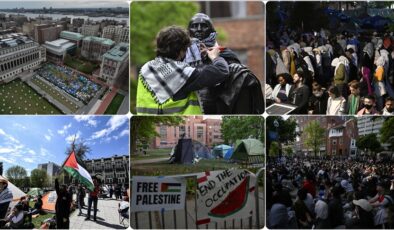 Filistin’e destek gösterileri dünyanın farklı bölgelerinde sürüyor