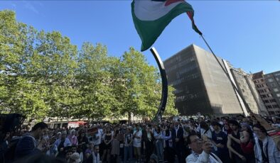 Zürih Üniversitesinde Filistin’e destek eylemi yeniden başladı