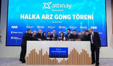 Borsa İstanbul’da gong Altınay Savunma Teknolojileri için çaldı