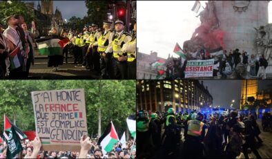 İsrail, dünyanın birçok yerinde protesto ediliyor