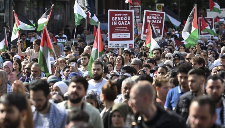 Almanya’da halkın çoğunluğu İsrail’in saldırılarına karşı çıkıyor
