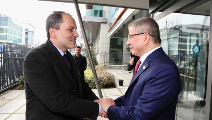 Erbakan ile Davutoğlu buluştu