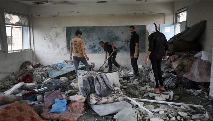 Gazze’deki okulların yüzde 76’dan fazlasının yeniden inşaya ihtiyacı var