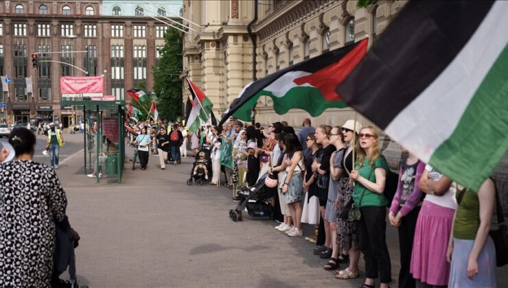 Helsinki Üniversitesindeki Filistin’e destek gösterileri ikinci ayına girdi