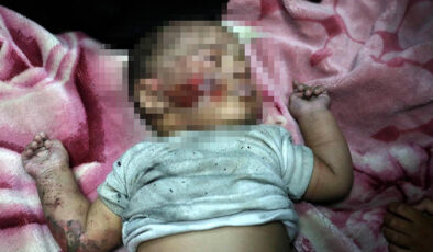 İsrail’in Gazze’de vurduğu evde 1 bebek öldü