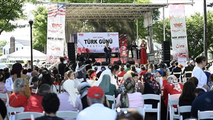 ABD’nin New Jersey eyaletinde Türk Günü Festivali yapıldı