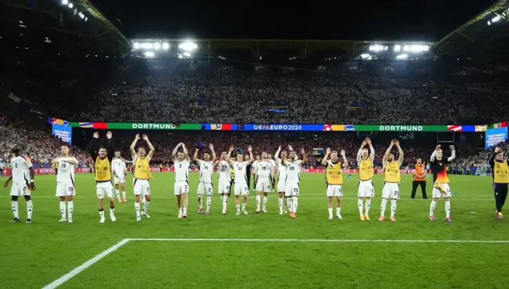 EURO 2024’te ev sahibi Almanya çeyrek finalde!