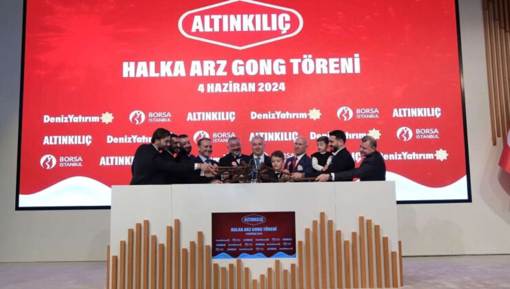 Borsa İstanbul’da gong Altınkılıç için çaldı