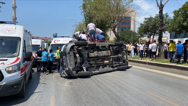 Aydın’da devrilen ambulanstaki hasta hayatını kaybetti