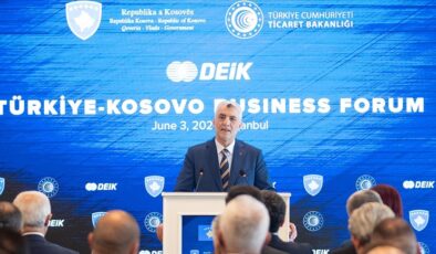 Bakan Bolat, Türkiye-Kosova İş Forumu’nda konuştu