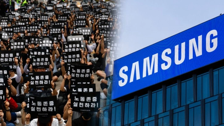 Samsung’da dev grev
