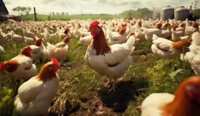 Tavuk eti üretimi nisanda aylık yüzde 6,1 azaldı, yıllık bazda yüzde 6,8 arttı