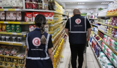 Ticaret Bakanlığı ekipleri Kurban Bayramı öncesi marketleri denetledi