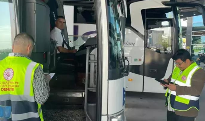 Bayram öncesi otobüs firmalarına 1 milyonu aşkın ceza