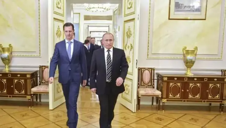 Putin ve Esad, Moskova’da bir araya geldi