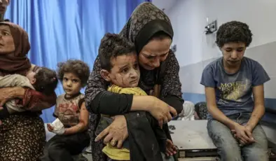 Gazzeli çocukları cilt hastalıkları tehdit ediyor