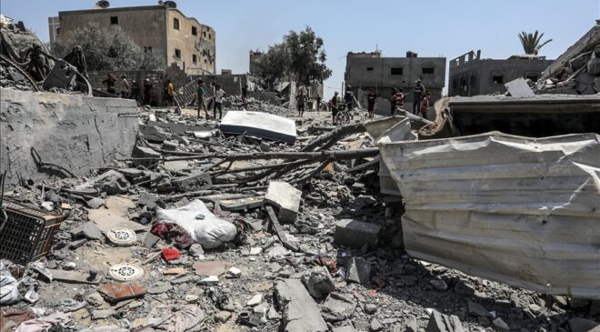 İsrail Gazze’ye saldırı düzenledi