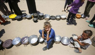 BM: Gazze’de yarım milyon insan açlıkla karşı karşıya