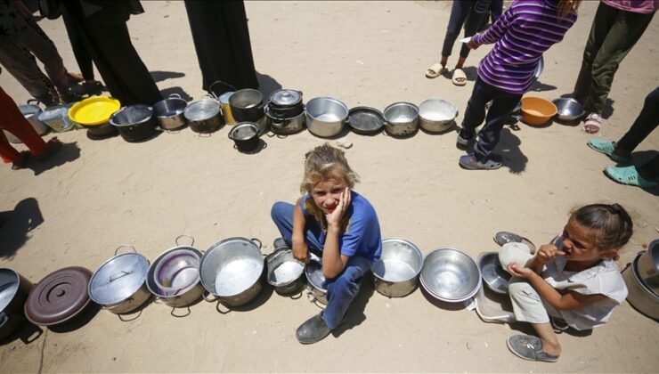 BM: Gazze’de yarım milyon insan açlıkla karşı karşıya