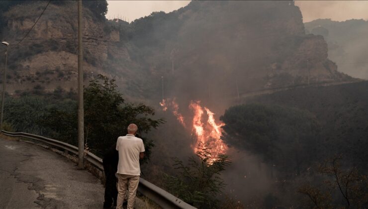 İtalya’da orman yangını: 1000’den fazla kişi tahliye edildi
