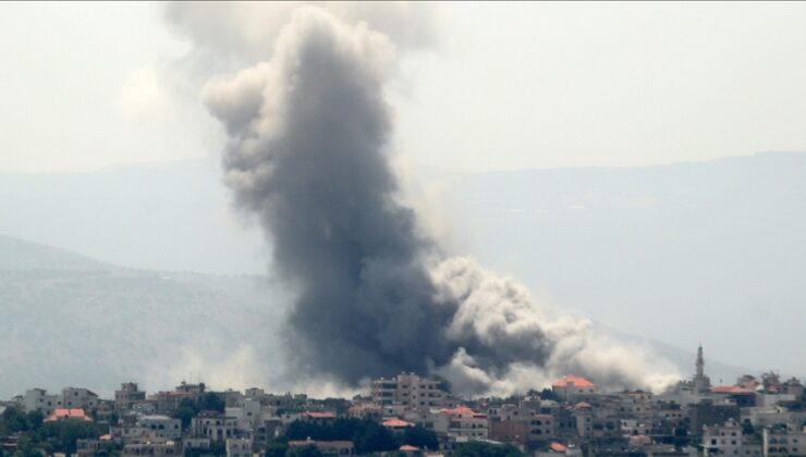 Lübnan’dan İsrail’e yaklaşık 100 roket atıldı