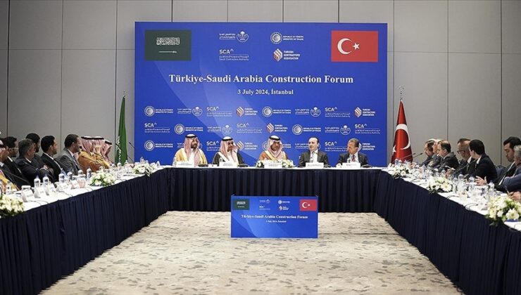 Türkiye-Suudi Arabistan İnşaat Forumu, İstanbul’da gerçekleştirildi