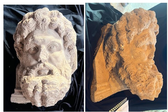 Aphrodisias’ta benzersiz bir keşif: Kolosal Zeus Başı