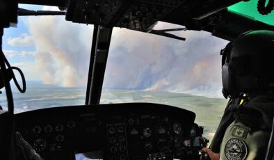 Kanada’da orman yangınları nedeniyle yaklaşık 9 bin kişi tahliye edildi