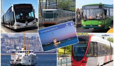 İstanbul’da toplu taşıma ücretlerine zam