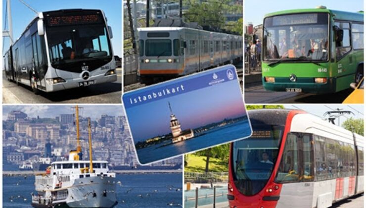 İstanbul’da toplu taşıma ücretlerine zam
