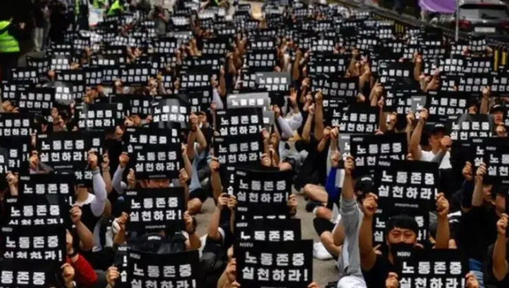 Samsung’da büyük grev
