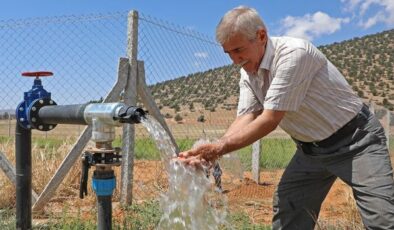 Arıtılan atık sular 2 bin dekar tarım alanını suya kavuşturdu