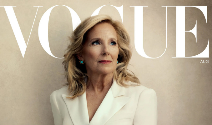 Seçim yarışı kızışıyor… Jill Biden Vogue kapağında