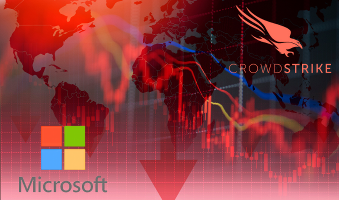 Microsoft ve CrowdStrike hisseleri düşüşte