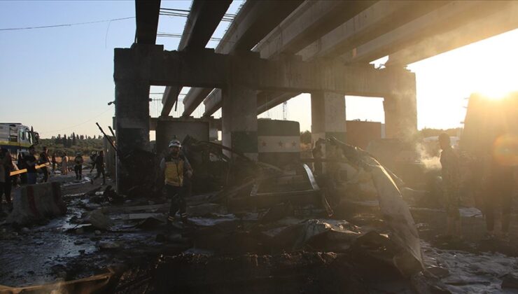 Suriye’nin Azez ilçesinde bombalı terör saldırısı