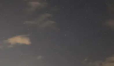 Meke Krater Gölü’nde Perseid meteor yağmuru