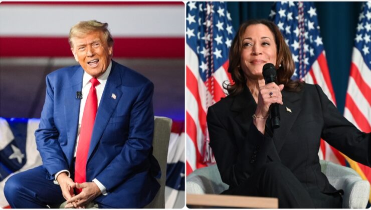 Kamala Harris ve Donald Trump seçim yarışında başa baş gidiyor