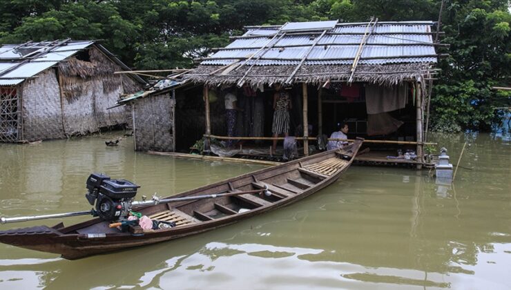 Myanmar’daki şiddetli yağışlar nedeniyle 66 kişi öldü