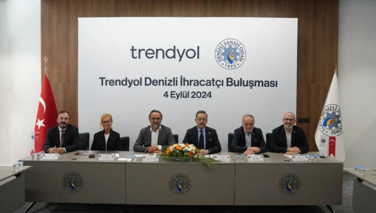 Trendyol Denizli ihracatçı buluşması DSO’da yapıldı